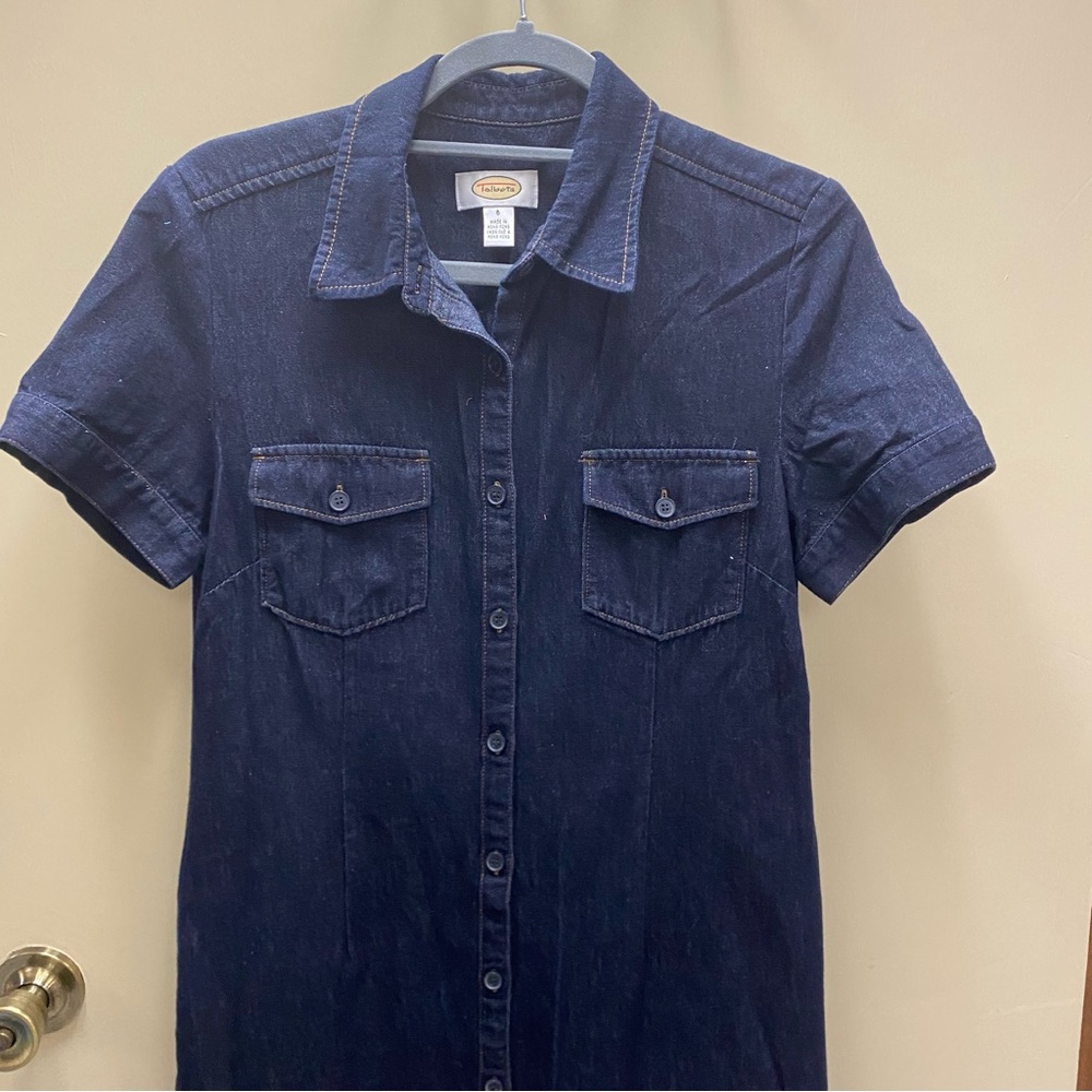 Talbots Denim Maxi Dress